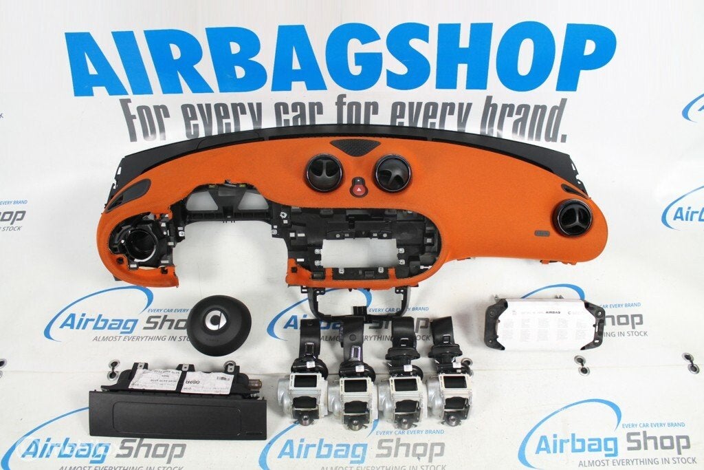 Airbag set - Dashboard oranje Smart Forfour 453 (2014-heden), Auto-onderdelen, Gebruikt, Ophalen of Verzenden