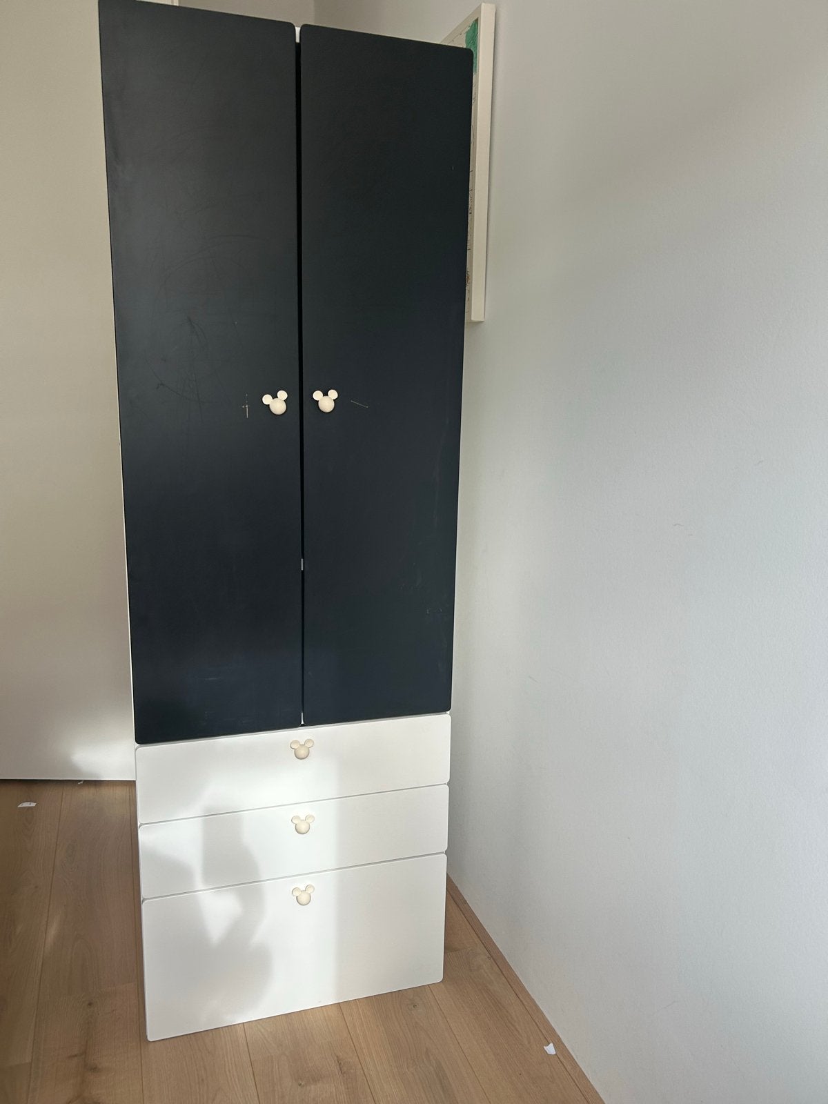 Ikea Platsa 60x55x189 - krijtborddeuren, Ophalen, Gebruikt, 105 cm of meer, Minder dan 50 cm