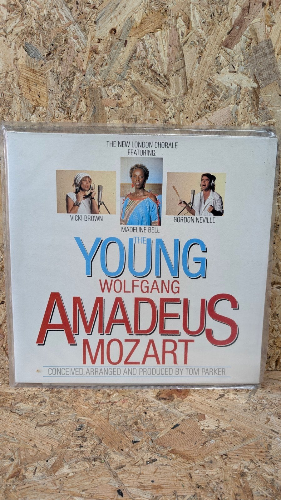 LP The Young Wolfgang Amadeus Mozart - Tom Parker, Gebruikt, Overige typen, Ophalen of Verzenden, 12 inch