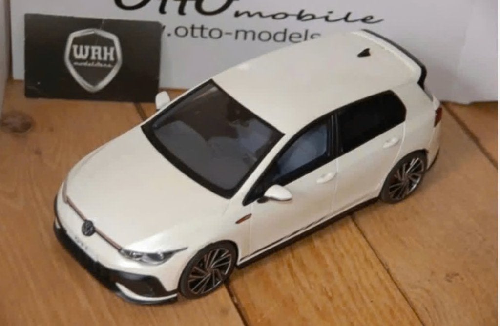 1:18 VOLKSWAGEN GOLF 8 GTI CLUBSPORT Otto mobile OT986 WRH, Verzenden, Zo goed als nieuw, Auto, OttOMobile