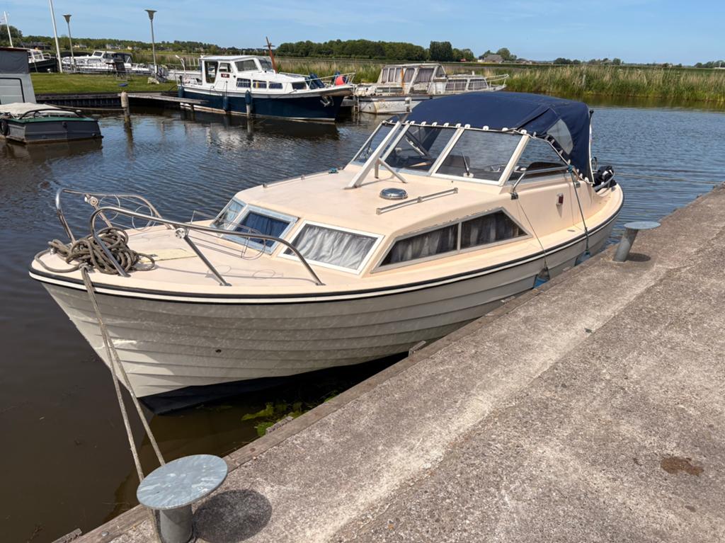 Mooie Noorse Spitsgatter Joda Tur 24 boot met Volvo Penta, Watersport en Boten, Motorboten en Motorjachten, Ophalen, Overige merken