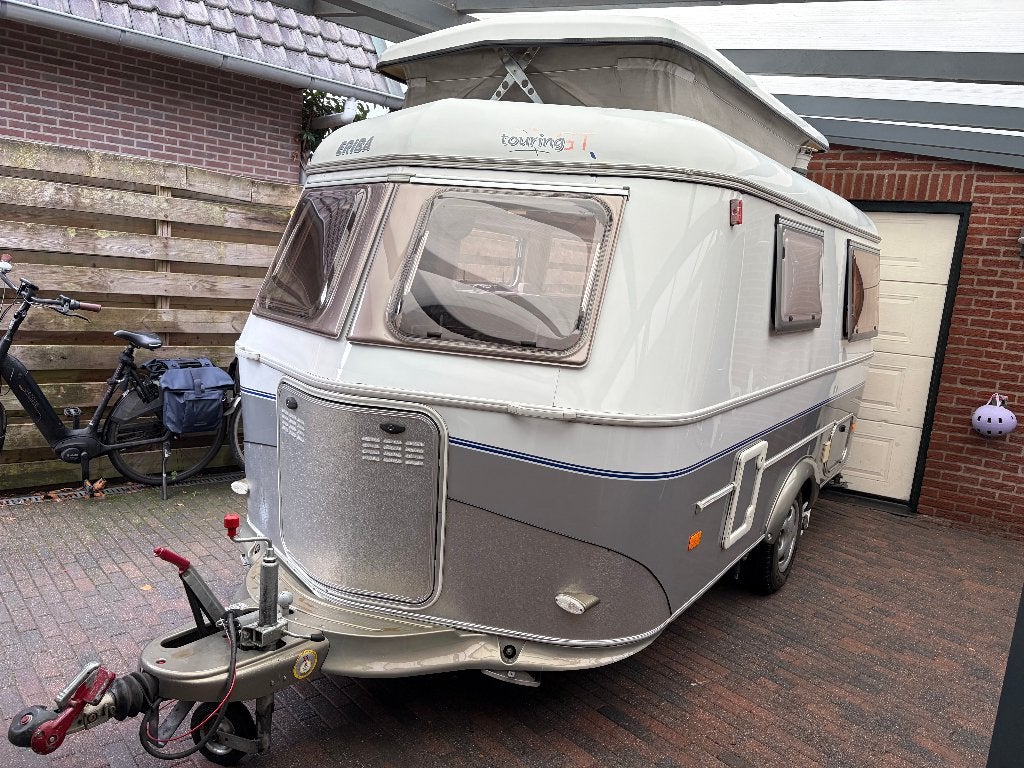 Eriba Touring Triton 430 GT + voortent + luifel + mover, Dwarsbed, Treinzit, Tot en met 3, Particulier