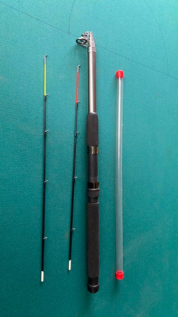Telescoop winkle picker reishengel, Watersport en Boten, Ophalen, Zo goed als nieuw, Werphengel