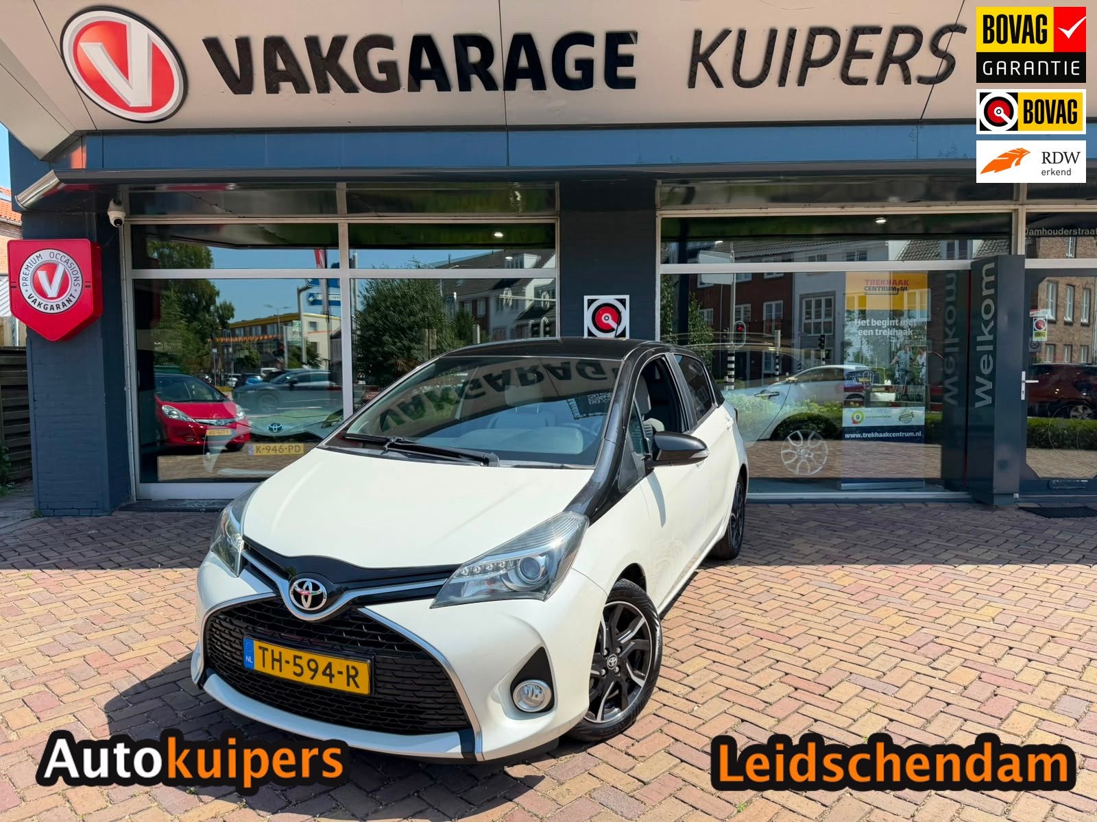 Toyota Yaris 1.0 VVT-i Trend, Auto's, 12 maanden, Stof, Euro 6, Bedrijf