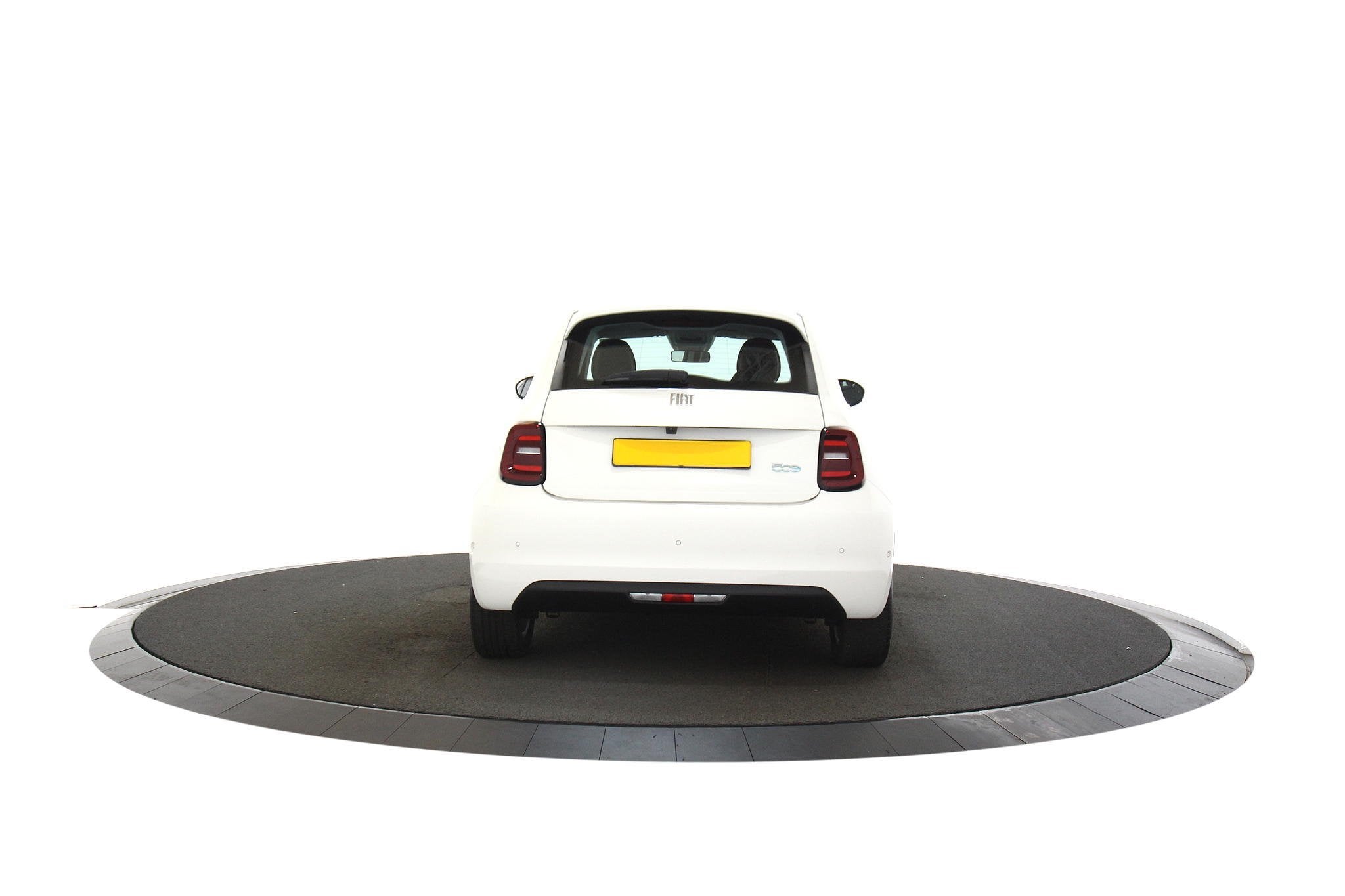 Fiat e500 42 kWh Apple carplay ecc lm 16'' Virtual cockpit c, Automaat, Gebruikt, 0 kWh, Wit
