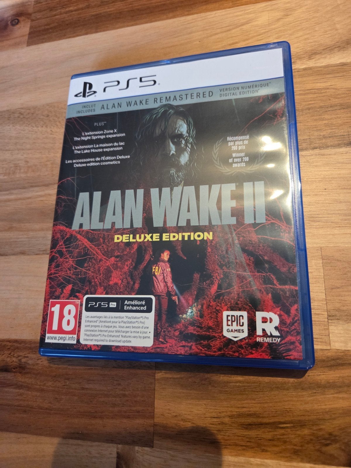 Alan Wake II Deluxe Edition PS5 (zonder Remastered code), Avontuur en Actie, Vanaf 18 jaar, 1 speler, Ophalen of Verzenden