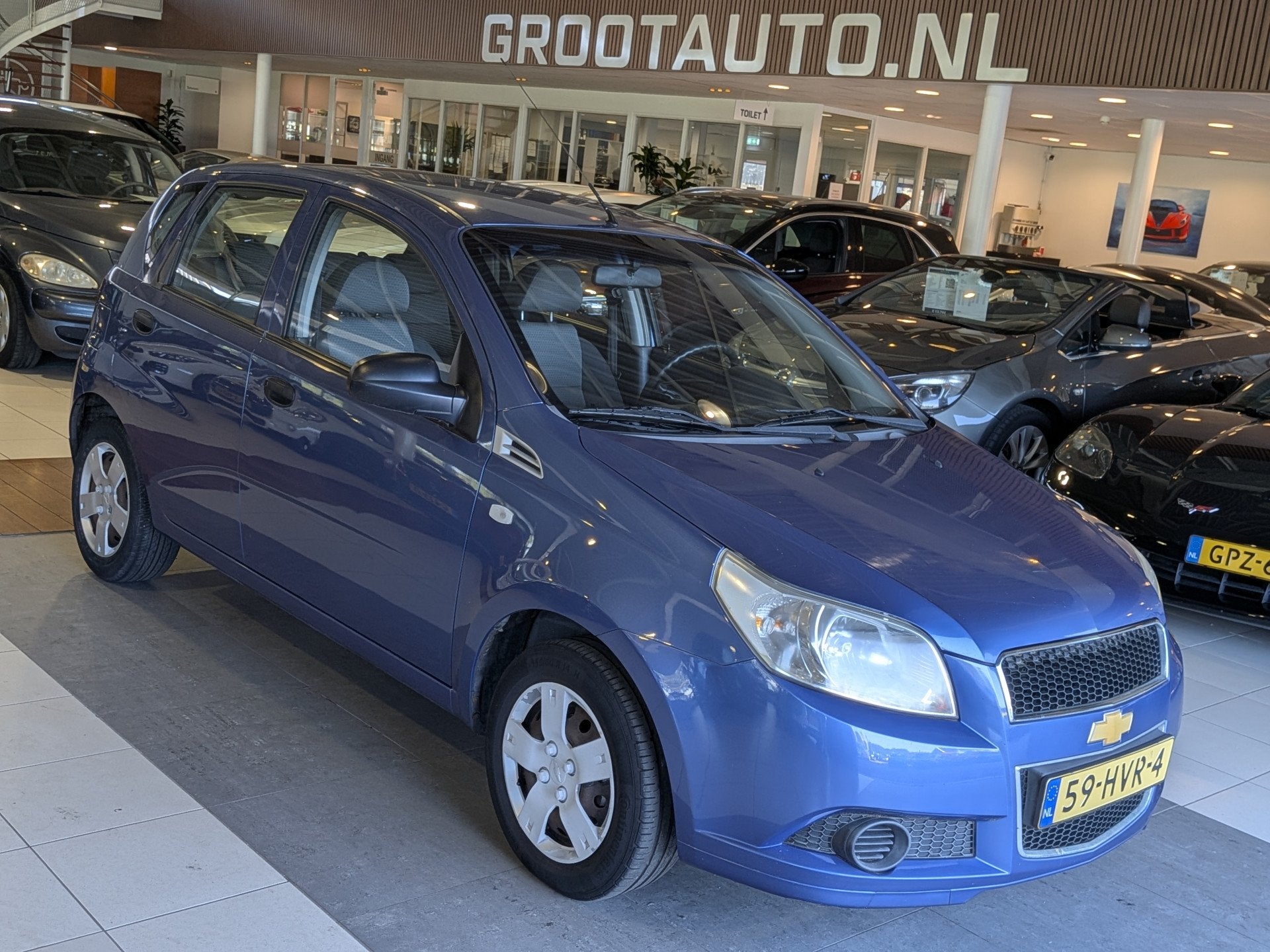 Chevrolet Aveo 1.2 16V L NAP, Stuurbekrachtiging (bj 2009), Auto's, Voorwielaandrijving, 1005 kg, Aveo, 4 cilinders