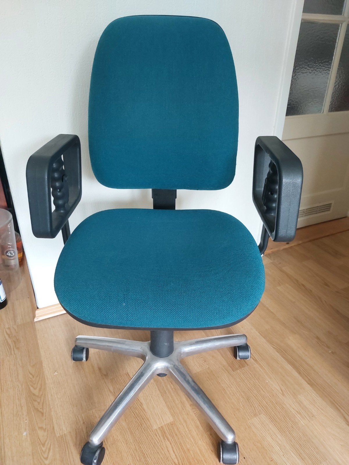Bureau stoel verstelbaar, Huis en Inrichting, Ophalen of Verzenden, Zo goed als nieuw, Zwart