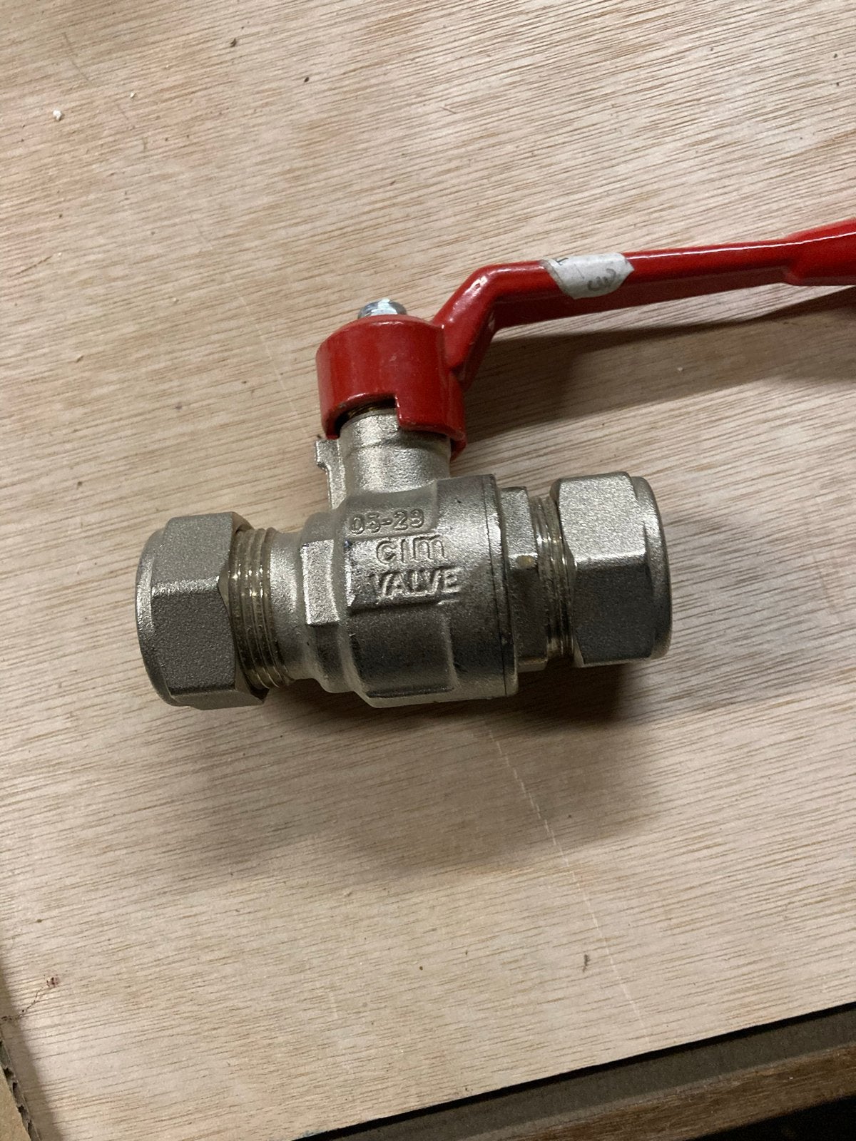 Kogelkraan 22mm knelkoppeling - Nieuw, Overige materialen, Overige typen, Nieuw, 20 tot 40 mm