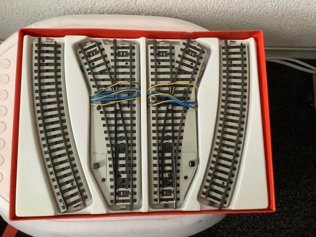 Marklin primex wissels h0, Wisselstroom, Rails, Ophalen of Verzenden, Zo goed als nieuw