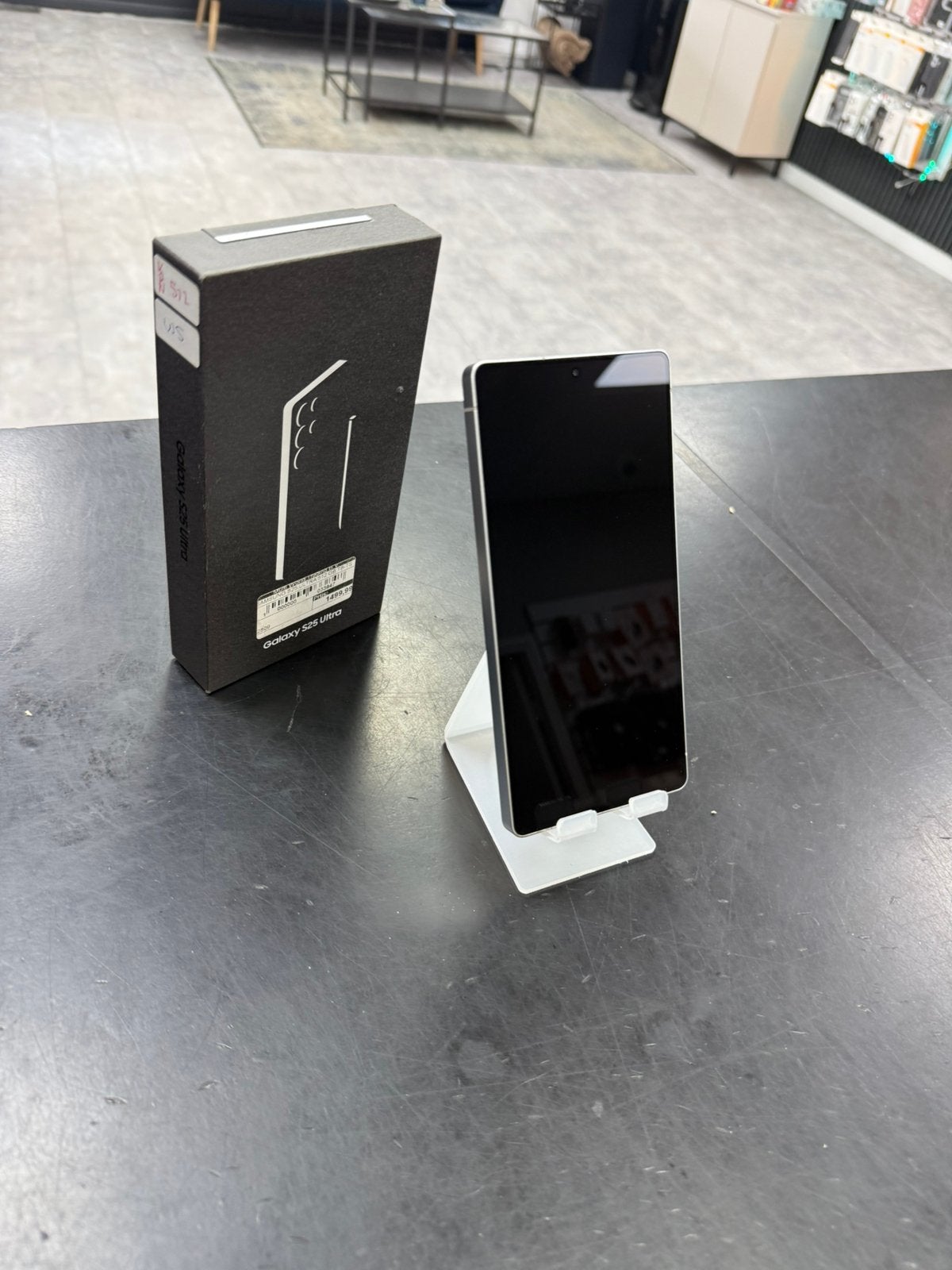 Samsung S25 Ultra 512GB Wit Scherm krasvrij Accu Goede staat, Telecommunicatie, Ifixiteasy, Motorola, Ophalen of Verzenden, Zo goed als nieuw