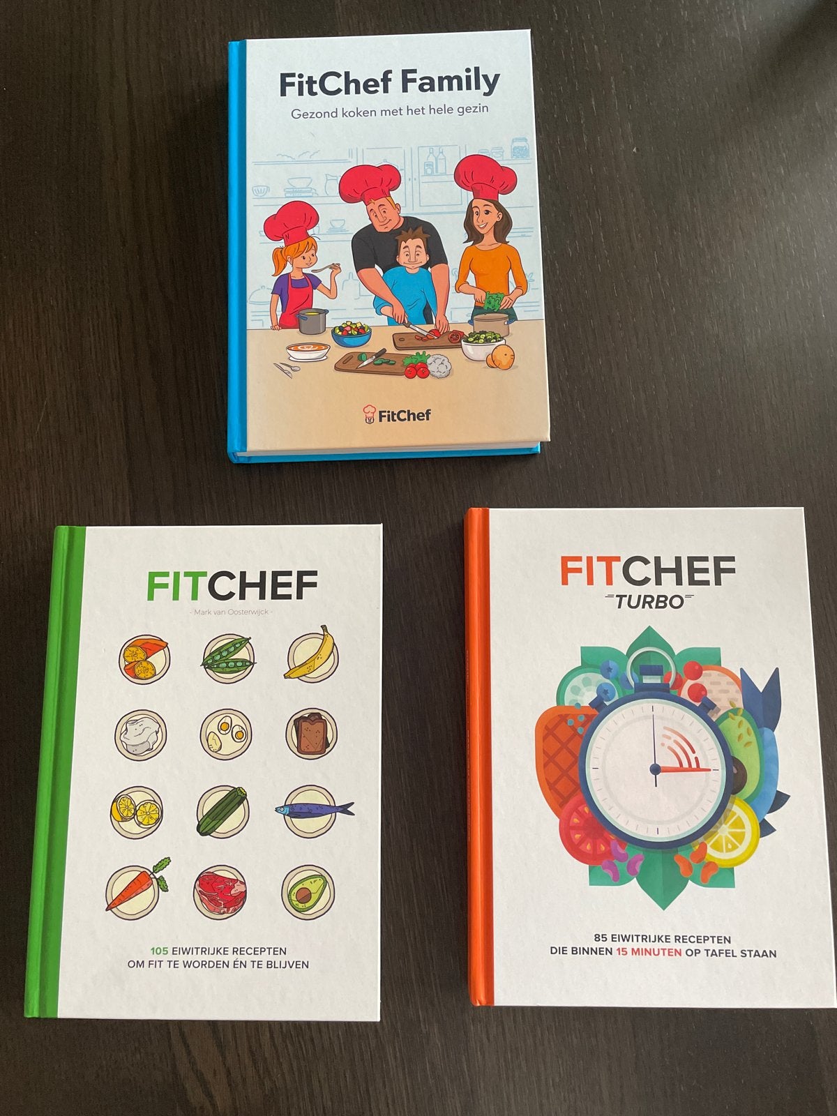 FitChef Kookboeken: Gezond en Snel Koken (3-delige set), Boeken, Kookboeken, Verzenden, Zo goed als nieuw, Hoofdgerechten, Gezond koken