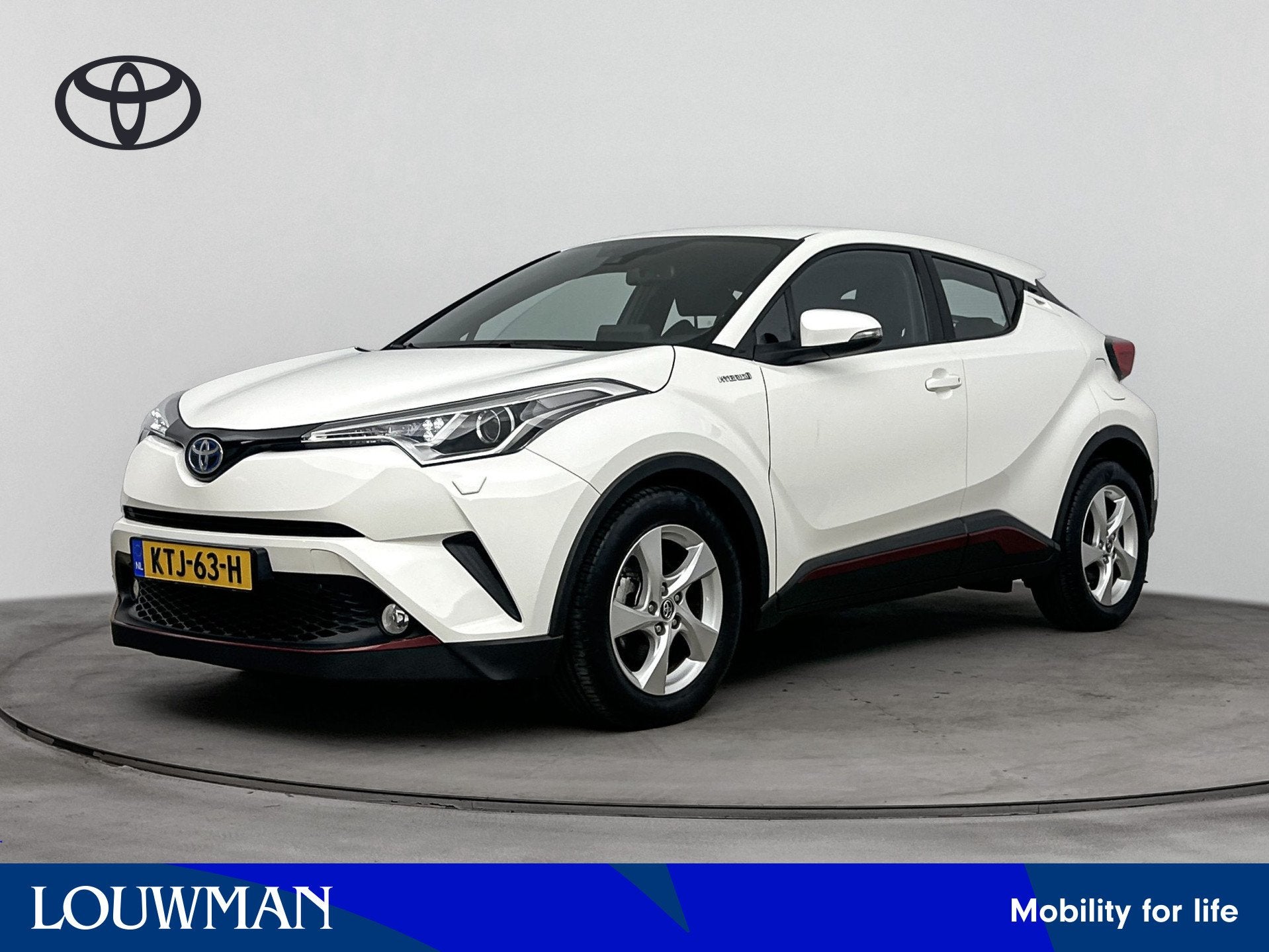 Toyota C-HR 1.8 Hybrid Style | Voorruit-Stoelverwarming | Cr, Auto's, 12 maanden, Stof, Gebruikt, 4 cilinders