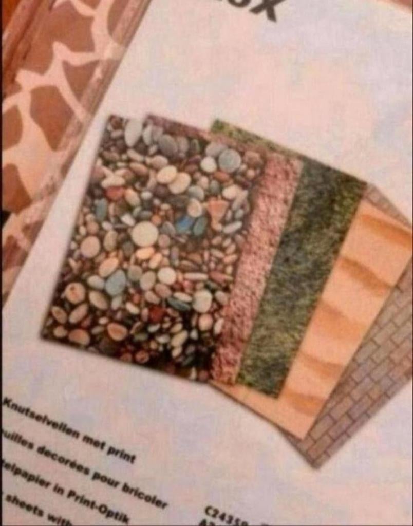 A4 Knutselvellen met Dierenprint - Nieuw, Ophalen of Verzenden, Nieuw