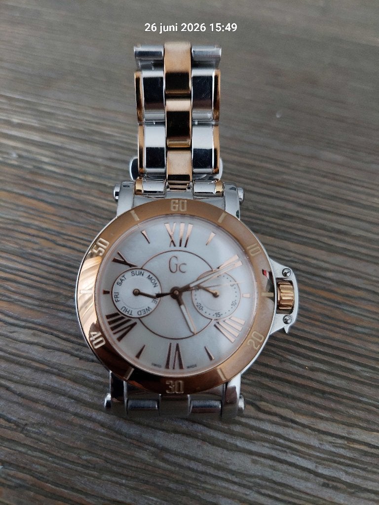 GC GUESS Collection dameshorloge, Staal, Staal, Guess, Polshorloge