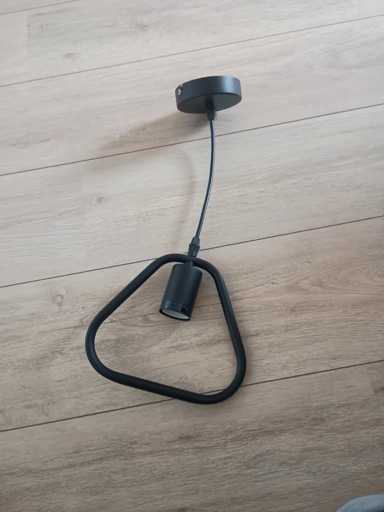 Prolight Hanglamp Zwart - Modern Design Plafondlamp, Ophalen, Zo goed als nieuw, Metaal, Modern, Industrieel