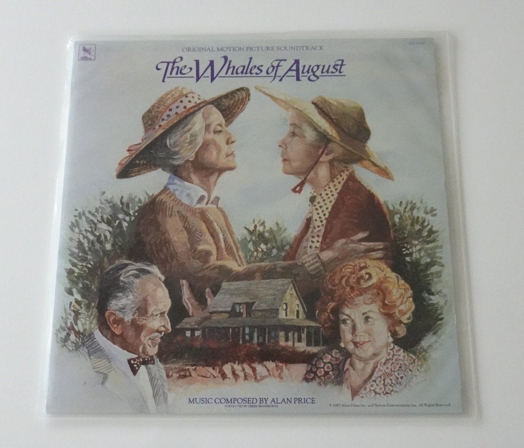 Alan Price – The Whales Of August - Original Soundtrack 1987, Ophalen, Zo goed als nieuw, 12 inch