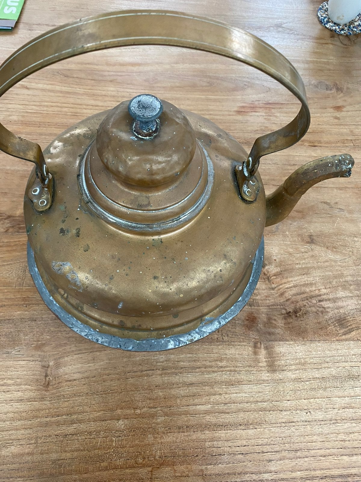 Koperen zak ketel, Ophalen of Verzenden