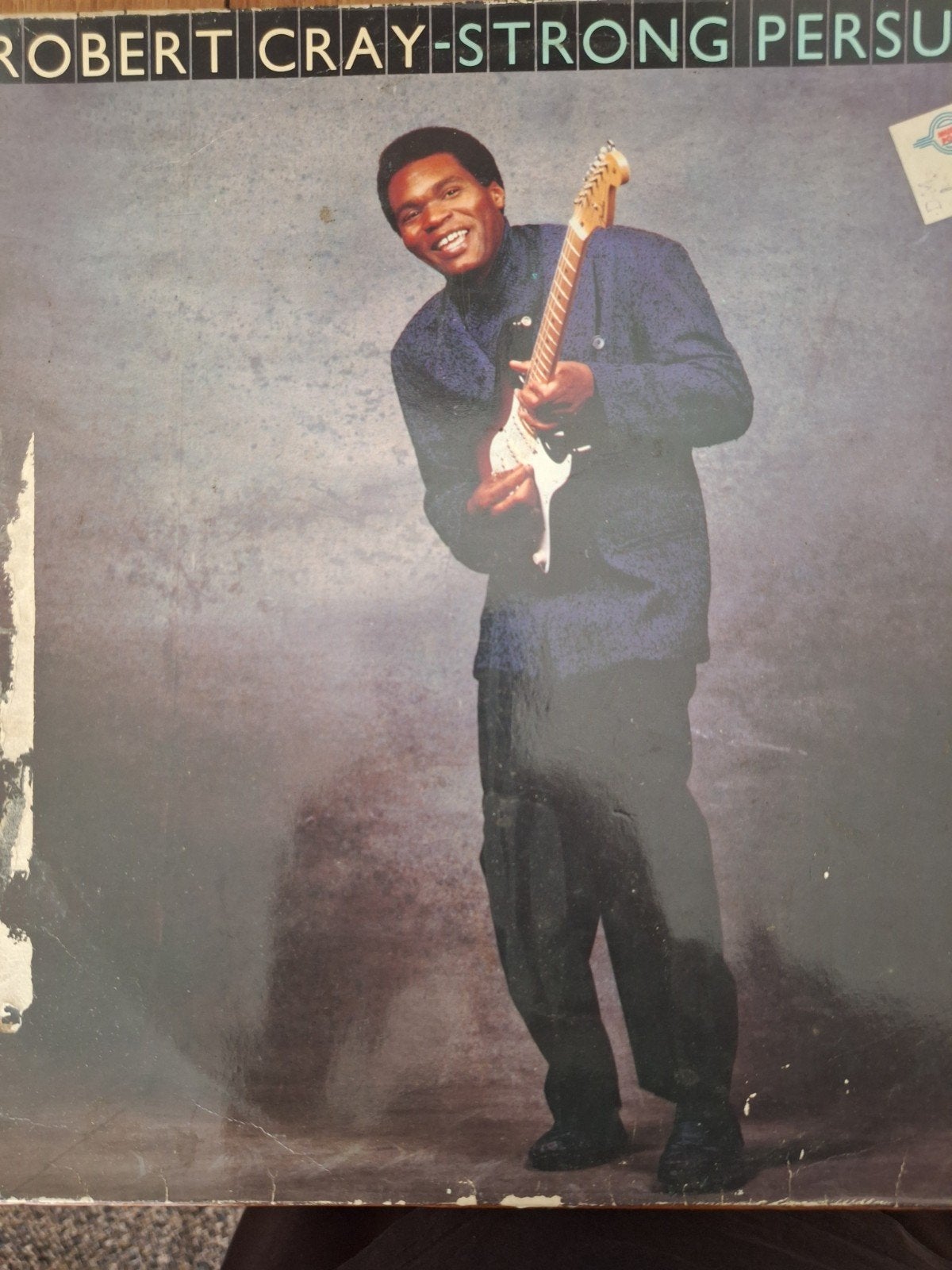 The Robert Cray Band - Strong Persuader LP (1986), LP, Gebruikt, Ophalen of Verzenden, 12 inch