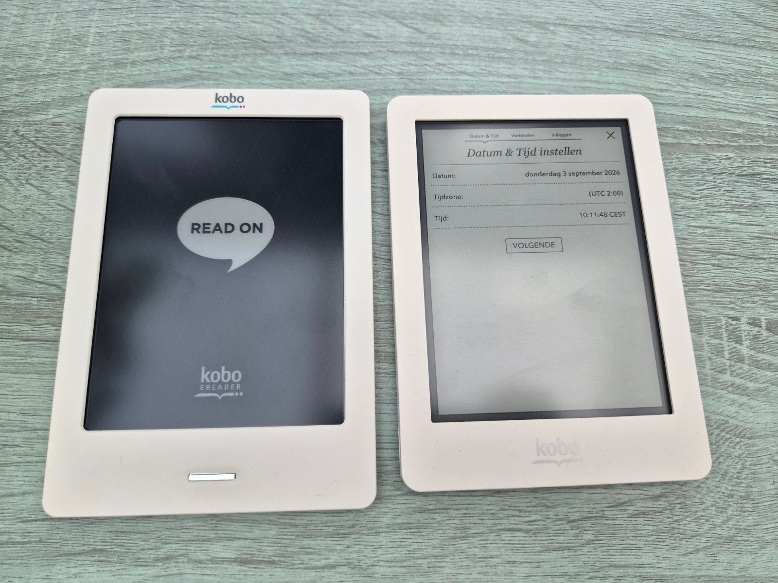 2x KOBO e-reader voor onderdelen type N613 en N905, Computers en Software, E-readers, Ophalen of Verzenden, Niet werkend