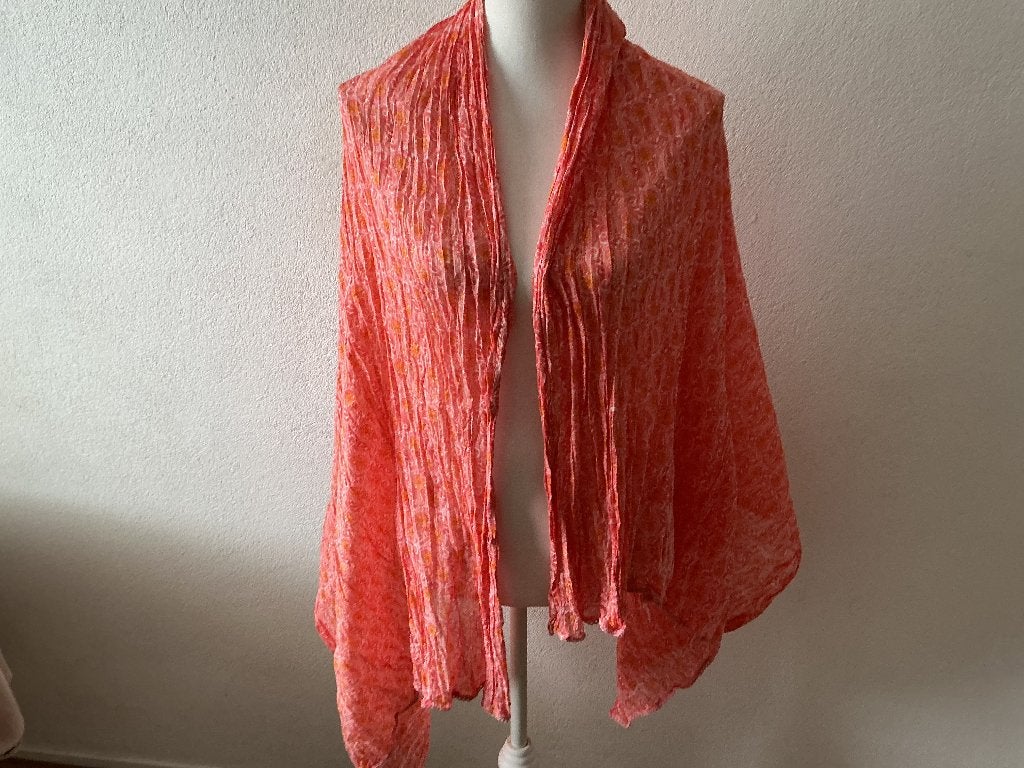KAFFE sjaal, Kleding | Dames, Mutsen, Sjaals en Handschoenen, Kaffe, Maat 46/48 (XL) of groter, Ophalen of Verzenden, Zo goed als nieuw