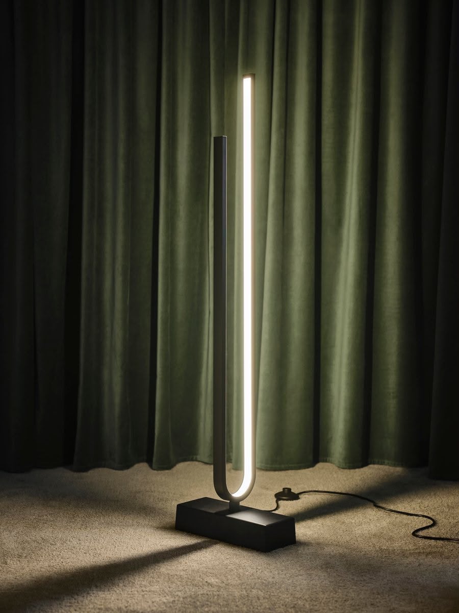 Ikea Pilskott Floor lamp with remote control and dimmer, Ophalen, Zo goed als nieuw, 150 tot 200 cm