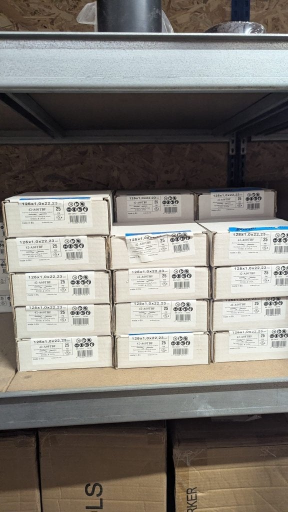 Restpartij Doorslijpschijven 125 x 1.0 mm, Doe-het-zelf en Verbouw, Gereedschap | Slijpmachines, Ophalen of Verzenden, Nieuw, Minder dan 700 watt