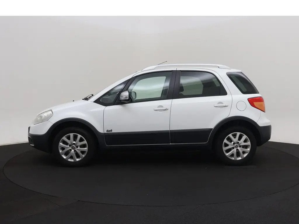Fiat Sedici 1.6-16V Experience 4x4 | Clima | LMV | Trekhaak, Auto's, Euro 5, Gebruikt, Zwart, 4 cilinders