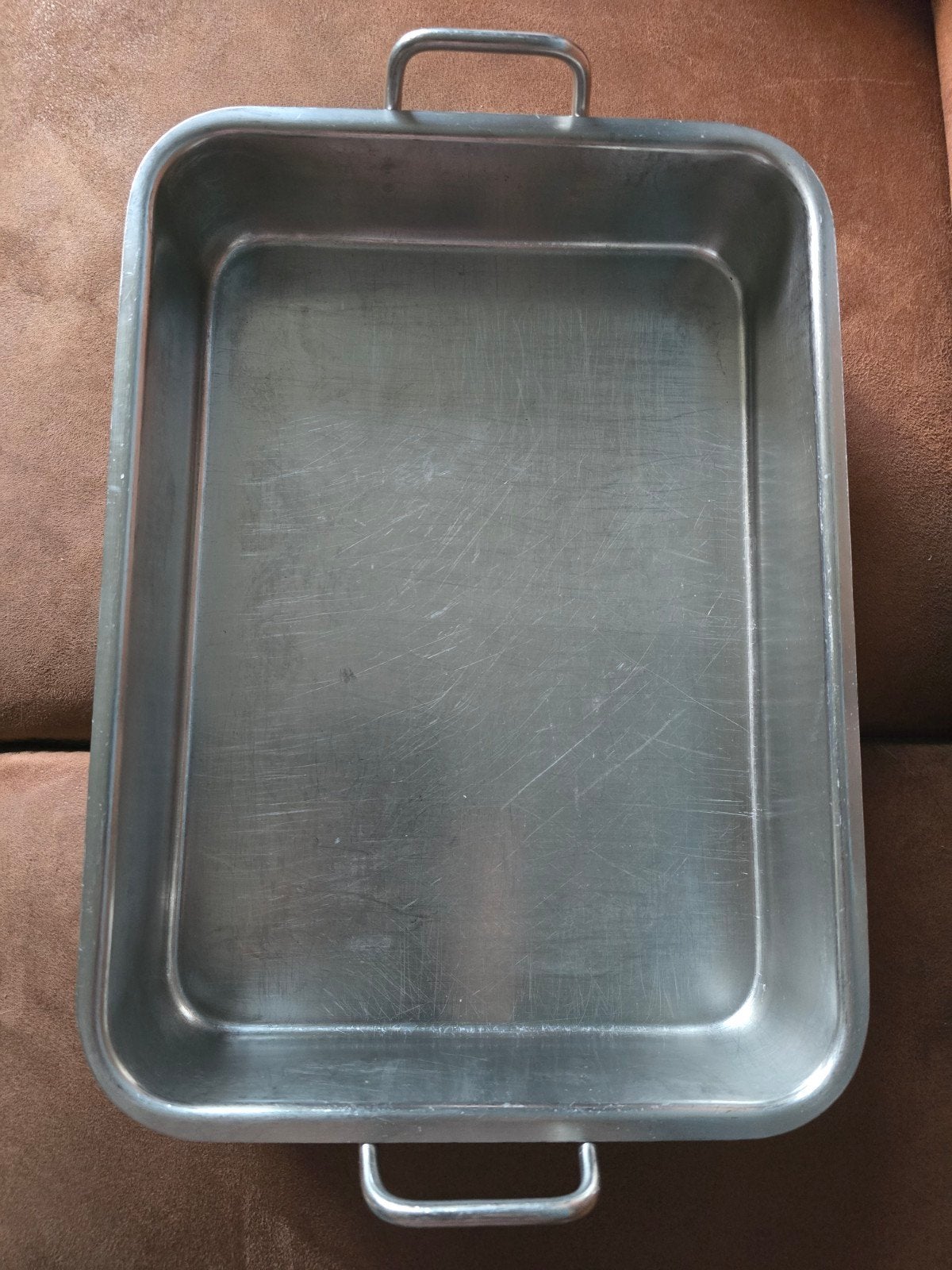 RVS braadslee / braadslede / ovenschaal, Gebruikt, Braadpan, Geschikt voor barbecue, Ophalen of Verzenden