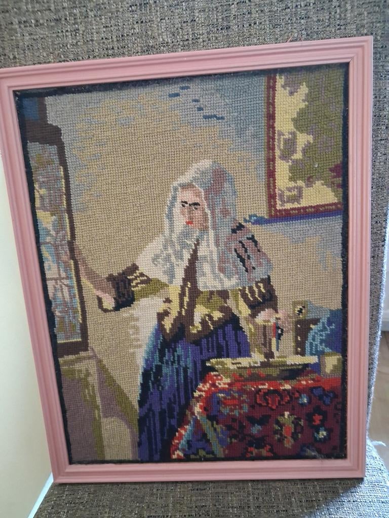 Schilderij het Melkmeisje, Ophalen of Verzenden