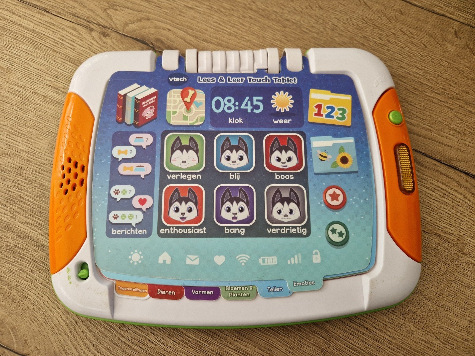 VTech Lees & Leer Touch Tablet, Ophalen of Verzenden, Gebruikt, Taal en Lezen, Met geluid
