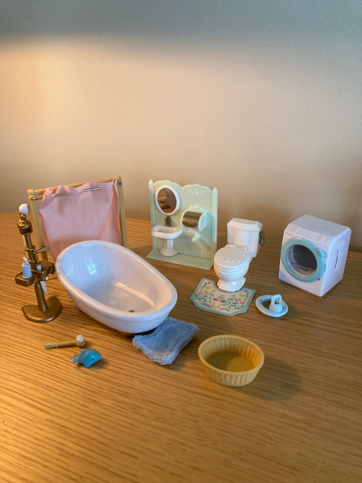 Sylvanian Families Badkamer Set, Ophalen of Verzenden, Gebruikt, Jongen of Meisje