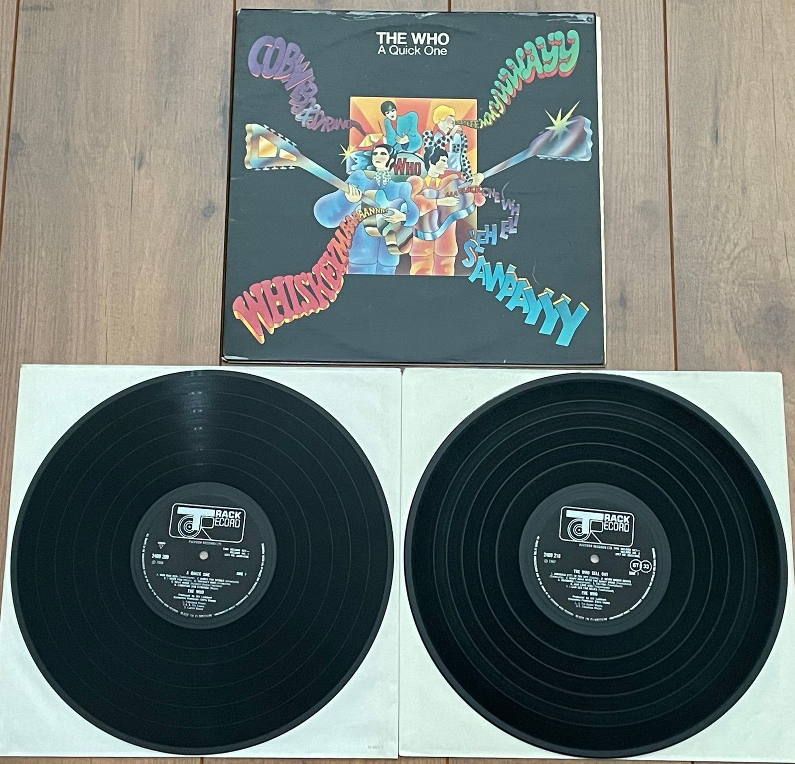 The Who - A Quick One / The Who Sell Out 2lp / UK '74, EX, Cd's en Dvd's, Gebruikt, Ophalen of Verzenden, 12 inch, Dubbel-LP
