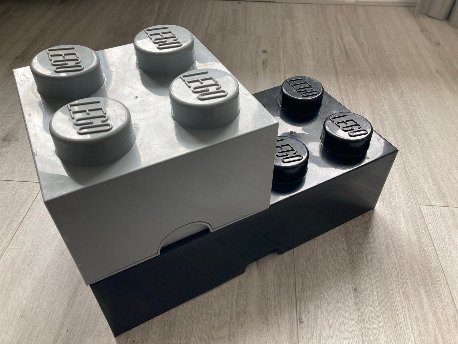 Lego Opbergdoos - Grijs, Ophalen, Gebruikt, Overige typen, Lego