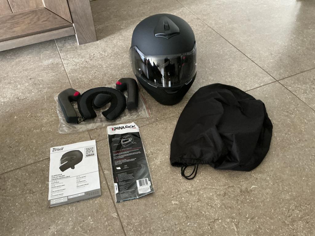 Crivit systeemhelm - maat L 59-60 cm - nieuw in doos (KWF), Ophalen of Verzenden, Nieuw met kaartje, Systeemhelm, Overige merken