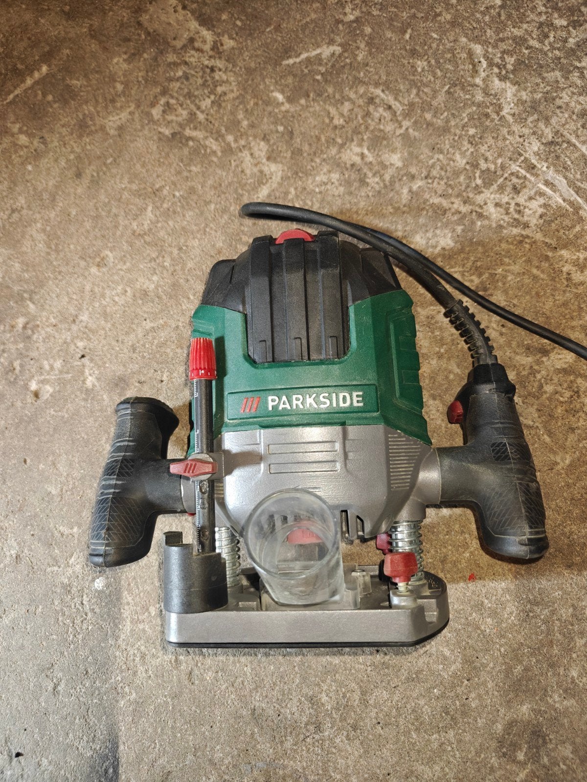 Parkside bovenfrees - ideaal voor grof werk, Doe-het-zelf en Verbouw, Gereedschap | Freesmachines, Gebruikt, Ophalen of Verzenden