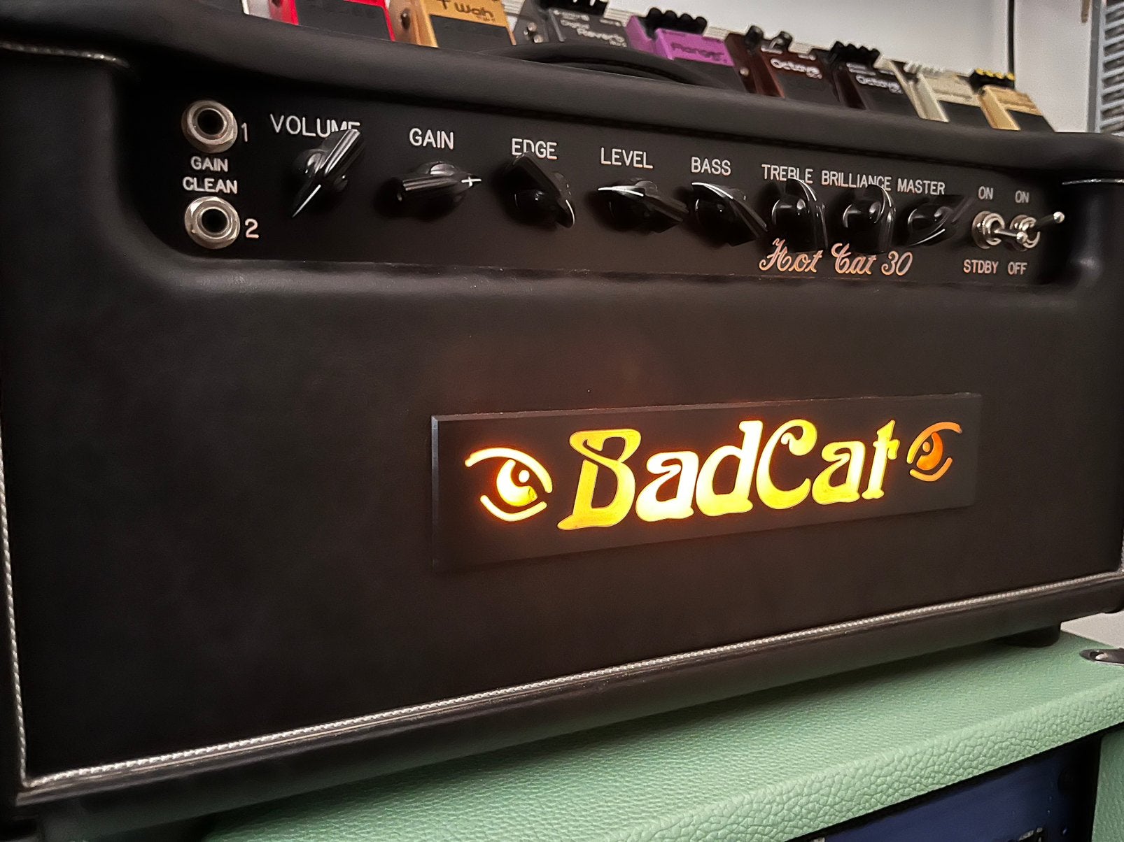 BADCAT HOTCAT 30W HANDWIRED HEAD / Mark Sampson, Muziek en Instrumenten, Versterkers | Bas en Gitaar, Ophalen of Verzenden, Zo goed als nieuw