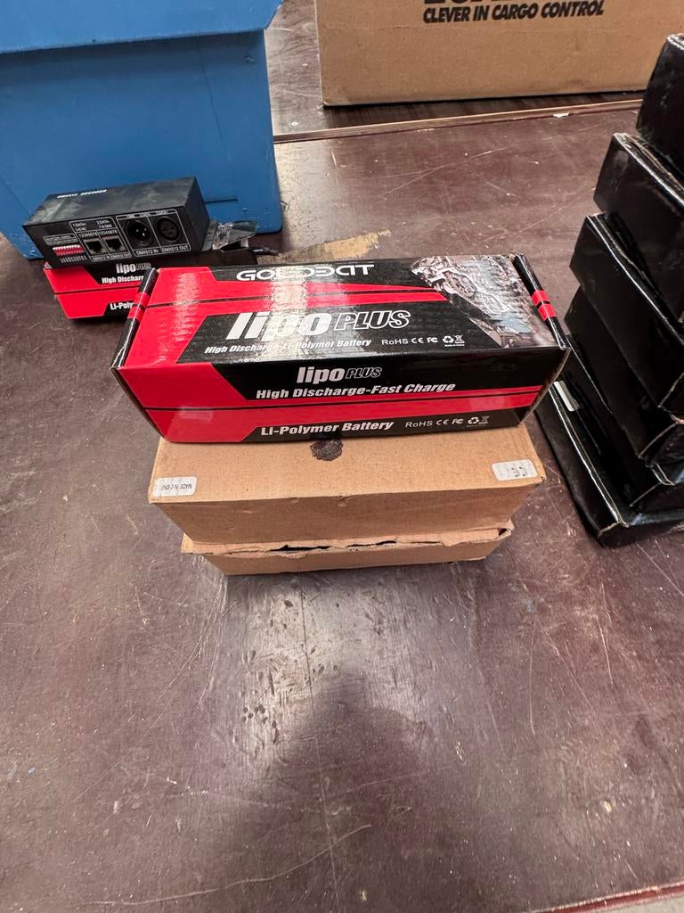 5x Nieuwe LiPo Plus accu's 14.8V 6000mAh, Ophalen of Verzenden, Nieuw