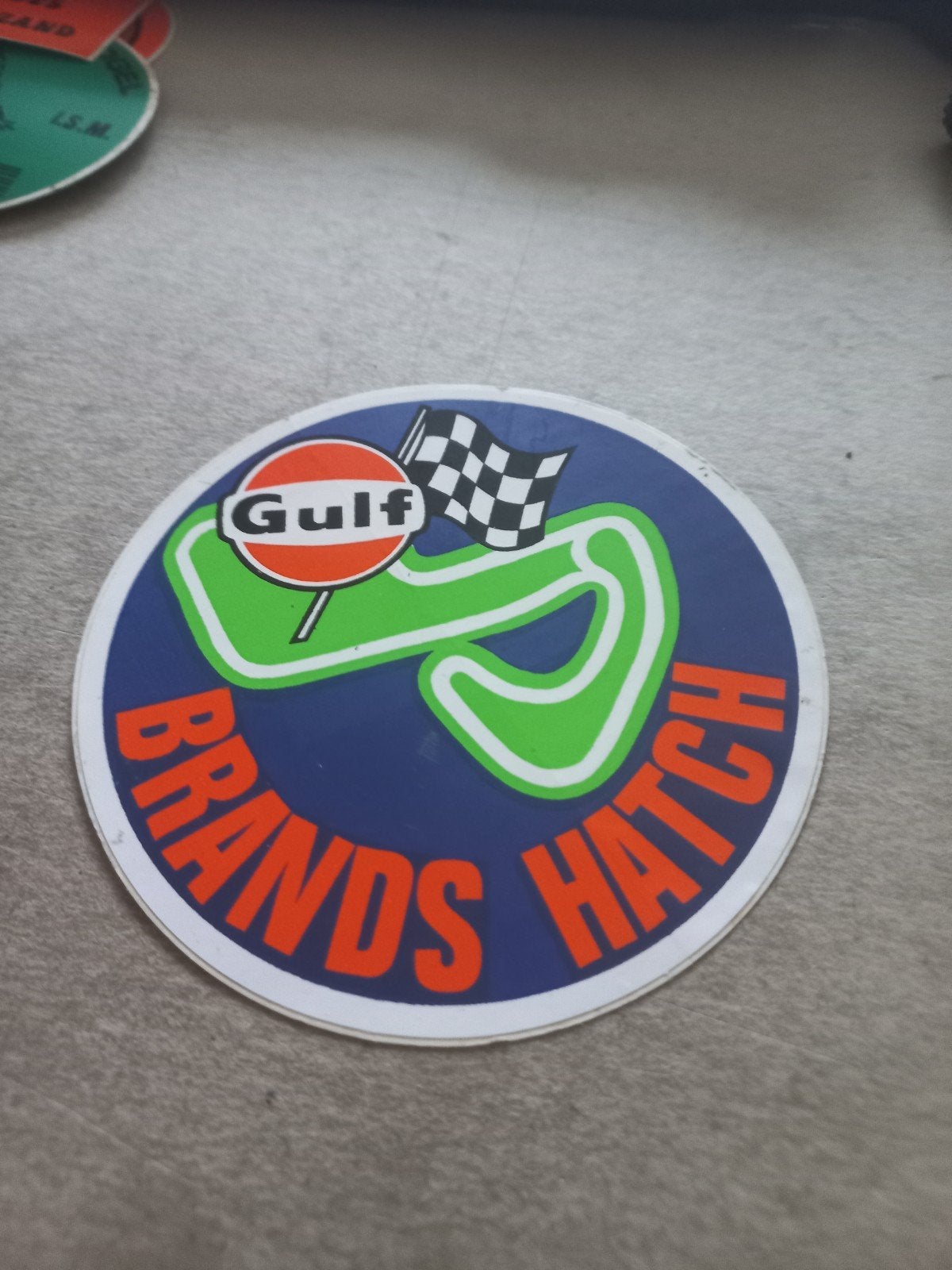 Gulf brands hatch, Ophalen of Verzenden, Zo goed als nieuw