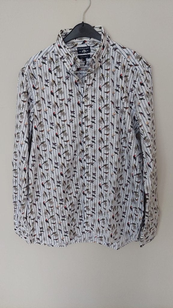 Blouse State of Art - najaar - lange mouw - L amper gedragen, Kleding | Heren, State of Art, Overige kleuren, Ophalen of Verzenden
