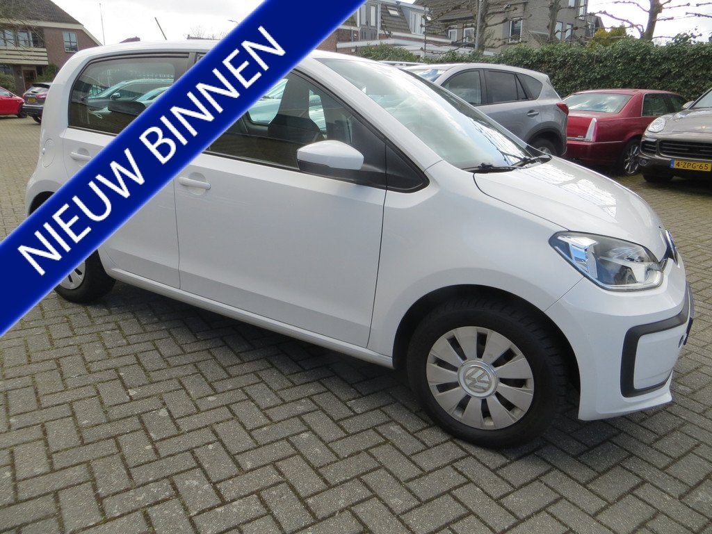 Volkswagen up! 1.0 BMT move up!-AIRCO-EL. RAMEN-NAP-GARANTIE, Voorwielaandrijving, Start-stop-systeem, Stof, Gebruikt
