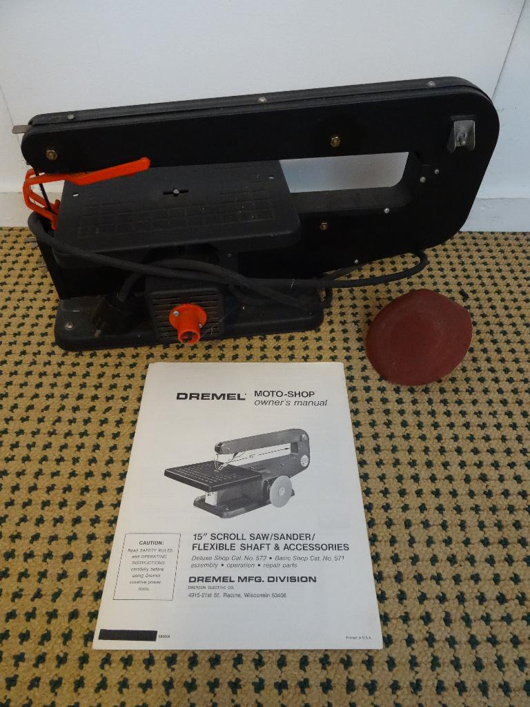 Figuurzaag, Doe-het-zelf en Verbouw, Gereedschap | Zaagmachines, Ophalen, Gebruikt, Dremel, 30 tot 70 mm