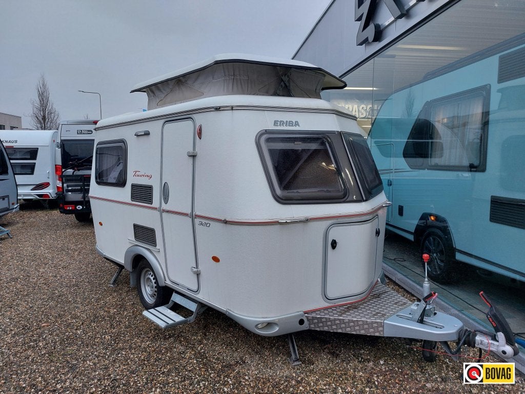 Eriba Touring Familia 320, Caravans en Kamperen, Standaardzit, Tot en met 2, Bedrijf, Eriba