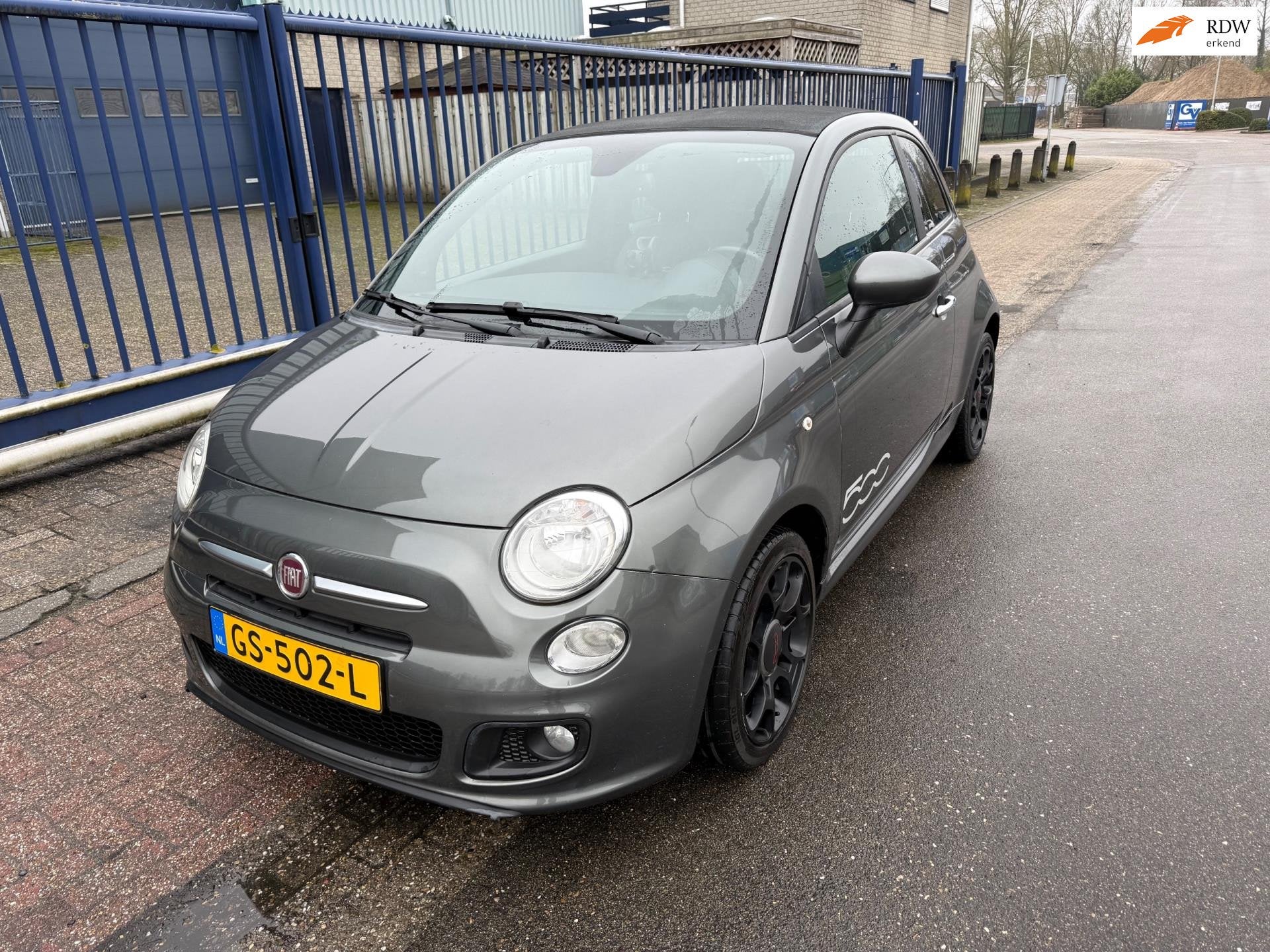 Fiat 500 C 0.9 TWINAIR TURBO 500S *INRUIL AANBIEDING, Auto's, Stof, Euro 6, Cabriolet, Origineel Nederlands