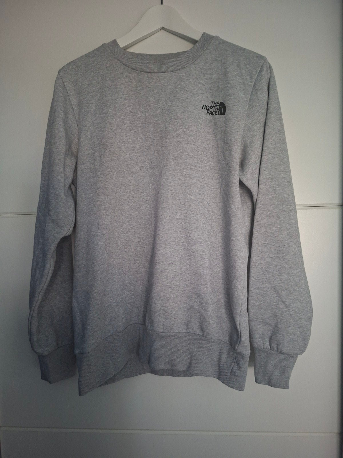 mooie zgan sweater van The North Face maat S, Ophalen of Verzenden, Zo goed als nieuw, Maat 46 (S) of kleiner, Grijs
