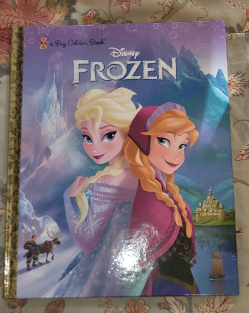 Frozen, Boeken, Stripboeken, Eén stripboek, Verzenden, Zo goed als nieuw, A big golden book