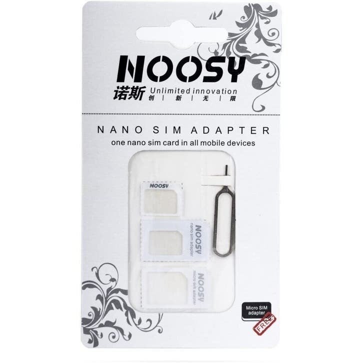 Noosy Nano-SIM Adapter Kit, 3 Pack, Universeel, Overige typen, Ophalen of Verzenden, Eiberstraat 9 te Dokkum