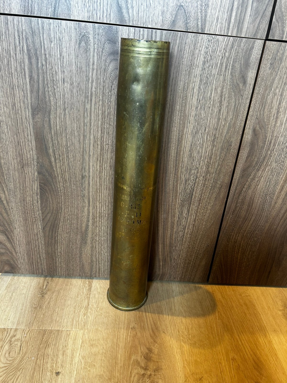 Russische 85mm huls voor anti tank kanon, Verzamelen, Ophalen of Verzenden, Landmacht, Overige gebieden, Hulzen of Bodemvondsten