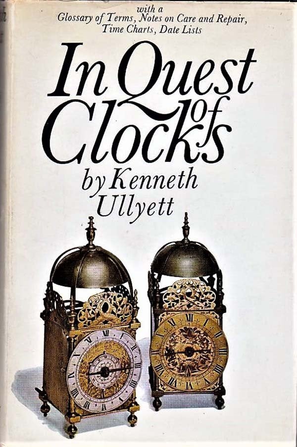 Ullyett - In Quest of Clocks, Ophalen of Verzenden, Gelezen, Overige onderwerpen
