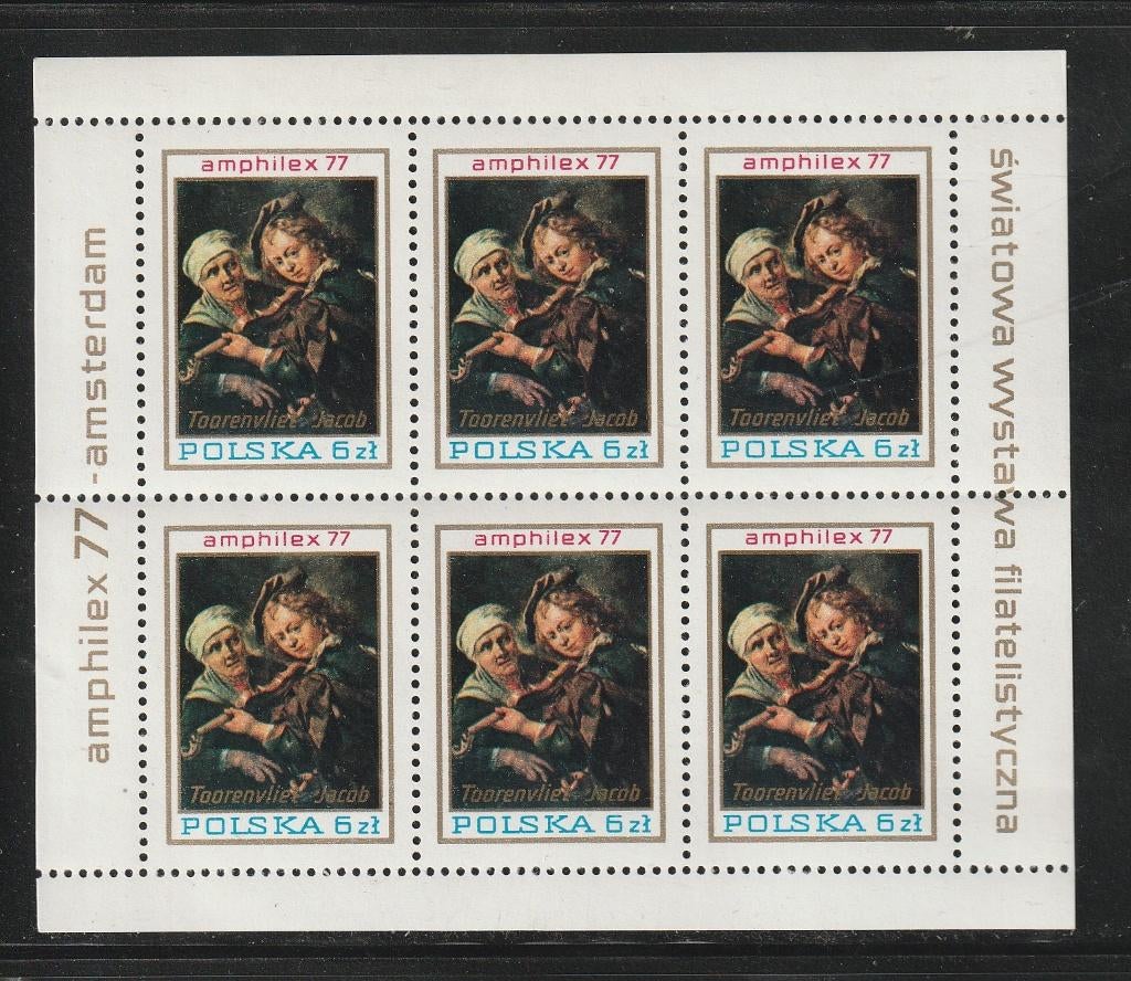 Polen 1977 - Hollandse Schilder Toorenvliet, Ophalen, Polen, Postfris